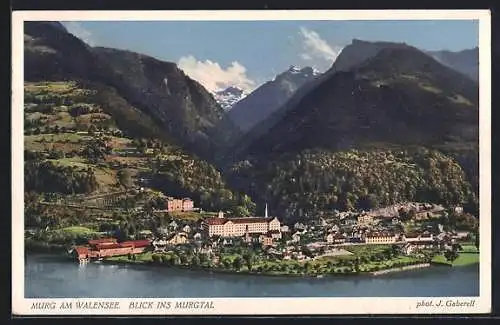 AK Murg am Walensee, Blick ins Murgtal