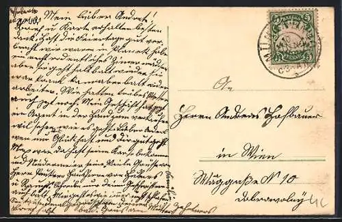 AK München, Total mit Karlstor-Rondell, Strassenbahn