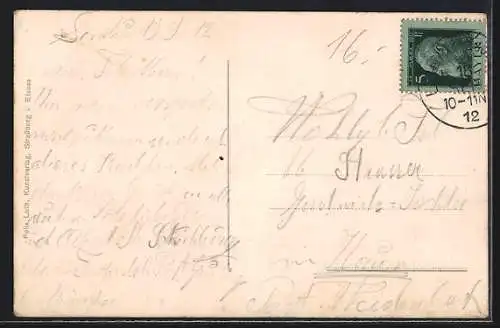 AK Lindau i. Bodensee, Ansicht v. Ballon des Grafen Zeppelin