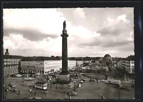 AK Darmstadt, Blick auf den Luisenplatz