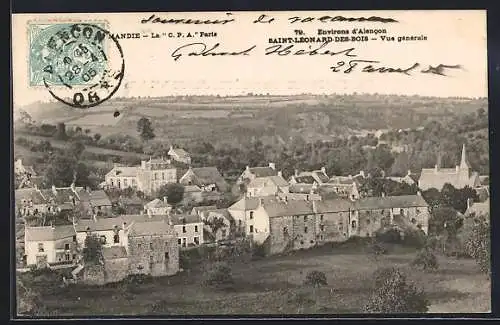 AK Saint-Léonard-des-Bois, Vue generale