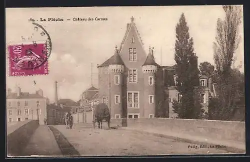 AK La Flèche, Chateau des Carmes