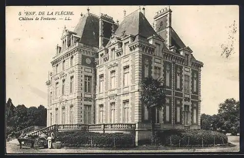 AK La Flèche, Chateau de Fontaine