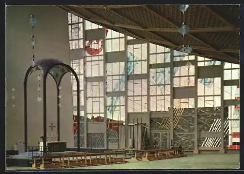 AK Bruxelles, Exposition Universelle 1958, Pavillon du Saint-Siège