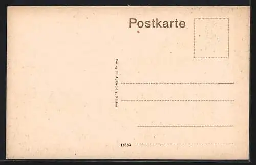 AK Nörten, Langestrasse mit Gasthof zur Krone