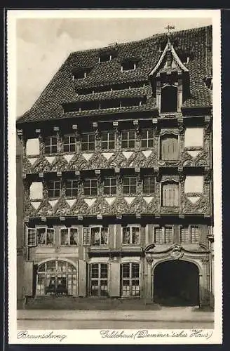 AK Braunschweig, Gildehaus / Demmersches Haus