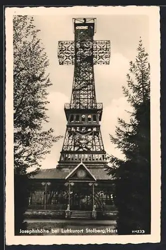 AK Stolberg /Harz, Turmkreuz Josephshöhe