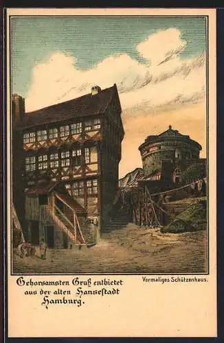 AK Alt-Hamburg, Vormaliges Schützenhaus