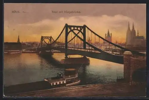 AK Köln, Total mit Hängebrücke