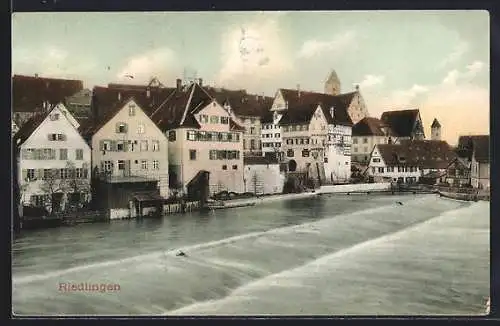 AK Riedlingen / Donau, Blick auf die Stadt