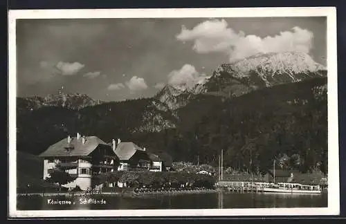 AK Königsee / Berchtesgaden, Partie am Schifflände