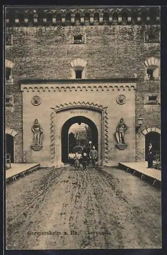 AK Germersheim / Rhein, Ludwigstor