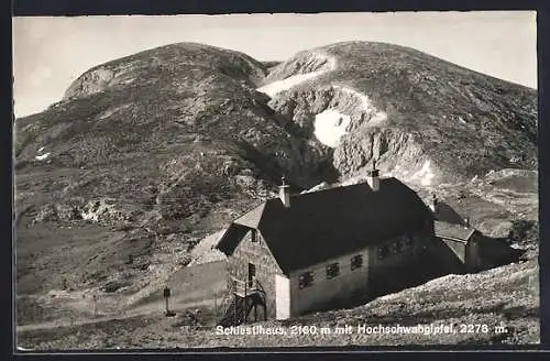 AK Schiestlhaus mit Hochschwabgipfel