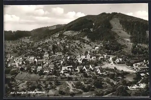 AK Au i. Murgtal, Teilansicht mit Kirche