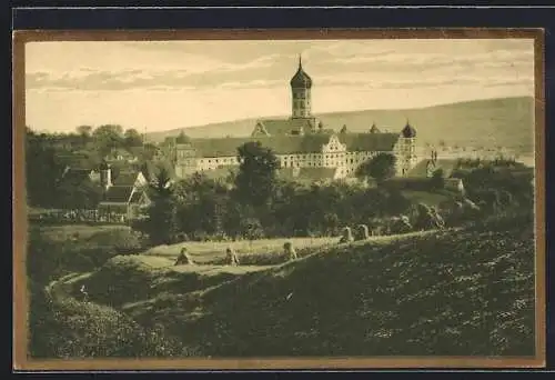 AK Wettenhausen, Kloster zur Zeit der Kornernte
