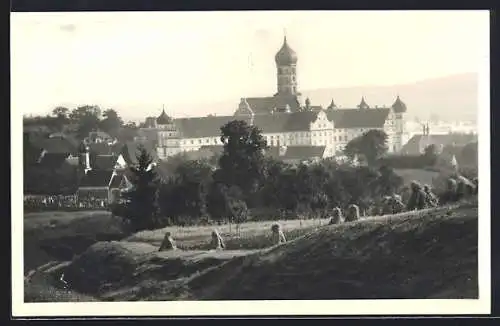 AK Wettenhausen, Blick zum Kloster
