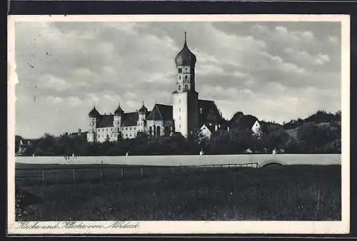 AK Wettenhausen, Kirche und Kloster von Nordost