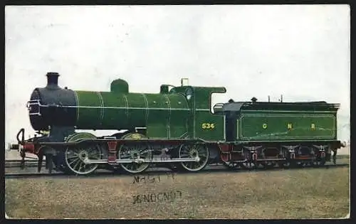 AK GNR Six Wheels Coupled Goods Engine No. 534