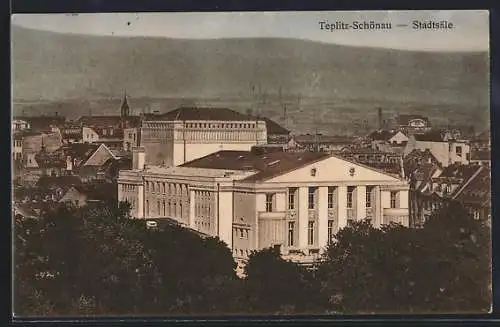 AK Teplitz-Schönau, Stadtsäle