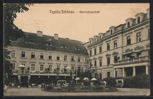 AK Teplitz-Schönau, Herrenhausbad