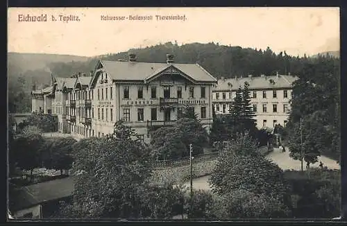 AK Eichwald, Kaltwasser-Heilanstalt Theresienbad