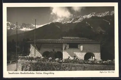 AK Innsbruck, Nordkettenbahn Station Hungerburg mit n