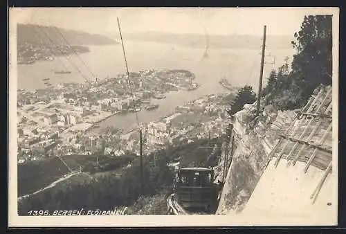 AK Bergen, Flöibanen, Bergbahn