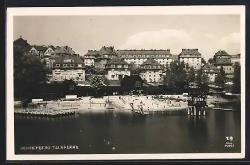 AK Reichenberg / Liberec, An der Talsperre