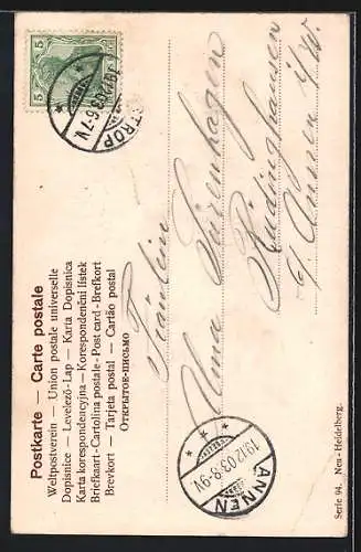 AK Tolle Streiche, Zwei Studentinnen sabotieren die Gaslaterne