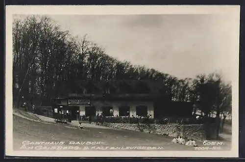 AK Kaltenleutgeben, Gasthaus Rausch am Gaisberg