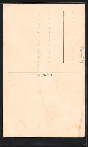 AK Staffelberg, Wanderfahrt Gedicht von J. B. v. Scheffel