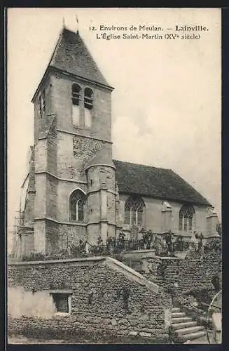 AK Lainville, L`Église Saint-Martin, XVe siècle