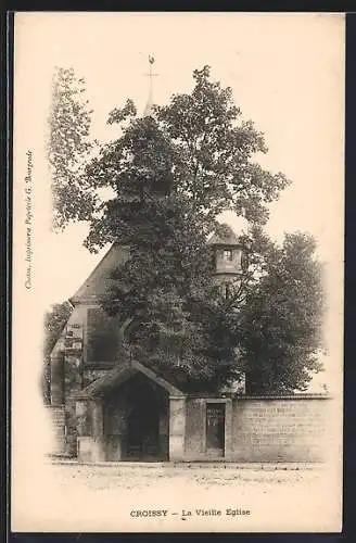 AK Croissy, La Vieille Église