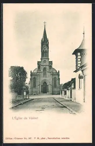 AK Le Vésinet, L`Église du Vésinet