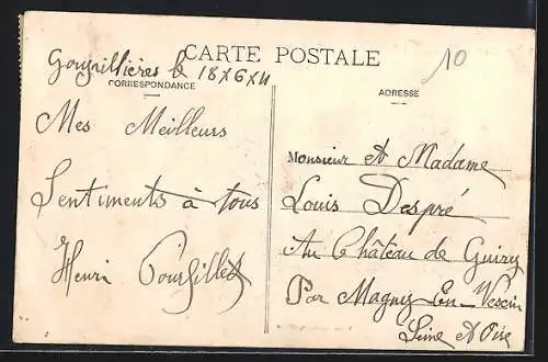 AK Goupillières, Villa de M. le Docteur Gilbert, Côté Nord-Est