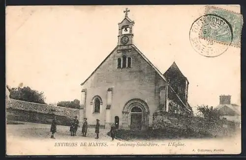 AK Fontenay-Saint-Père, L`Église