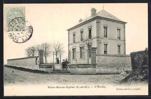 AK Flins-Neuve-Église, L`École