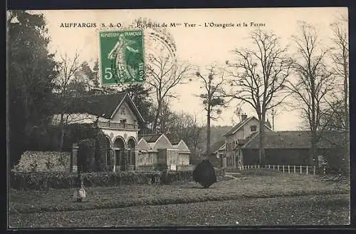 AK Auffargis, L`Orangerie et la Ferme de Mme Yver