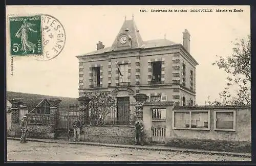 AK Boinville, Mairie et école