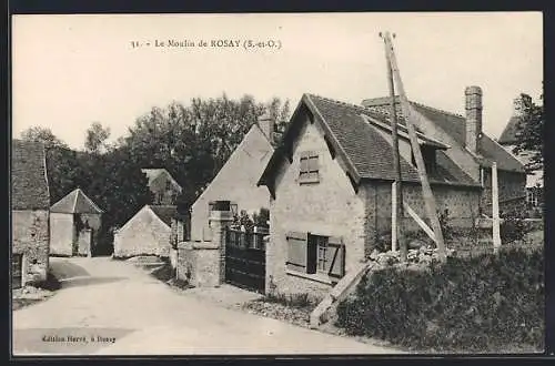 AK Rosay /S.-et-O., Le Moulin