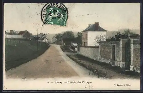 AK Rosay, Entrée du Village