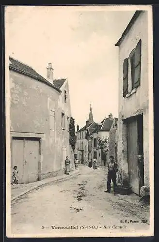 AK Vernouillet /S.-et-O., Rue Chaude