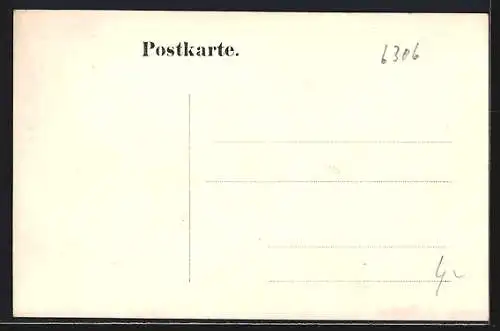 AK Kreuttal bei Schleinbach, Lorenz Drechsler`s Gasthaus zur grünen Fichte