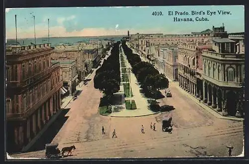 AK Havana, El Prado, Bird`s Eye View