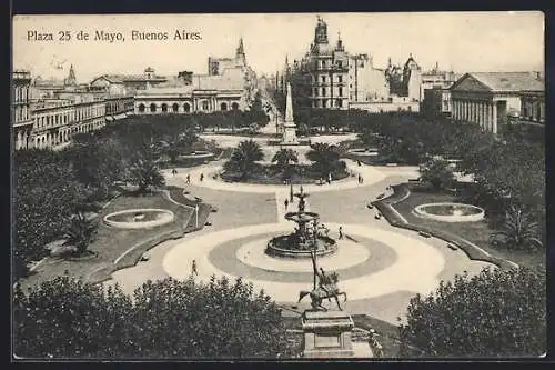 AK Buenos Aires, Plaza 25 de Mayo