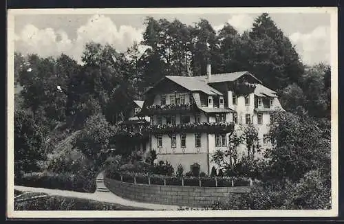 AK Neukirchen / Coburg, Blick zum Genesungs- und Erholungsheim