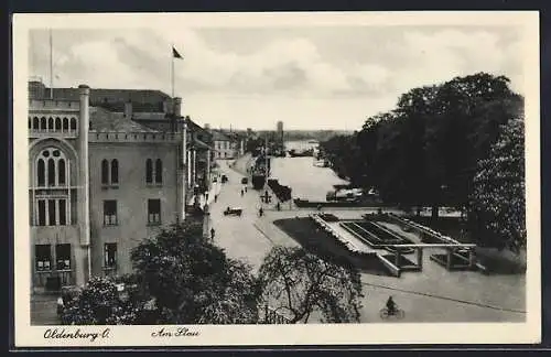 AK Oldenburg / O., Partie am Stau