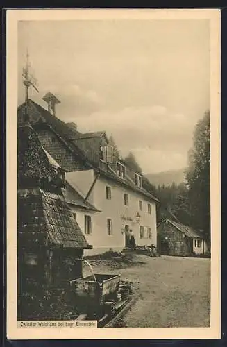 AK Eisenstein i. Bay., Zwiesler Waldhaus, Gasthaus