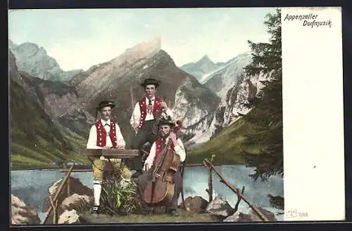 AK Appenzell, Appenzeller Dorfmusik, Trachtenkapelle