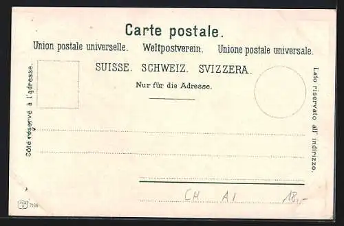 AK Appenzell, Appenzeller Dorfmusik, Trachtenkapelle